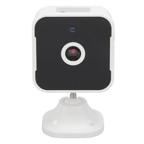 Produktbild: WLAN-Kamera, um 360° Drehbare Intelligente Überwachungskamera mit Bewegungserkennung, 2-Wege-Funk-Nachtsicht für Familiensicherheitsüberwachung, Haustiere, Kinder, ältere