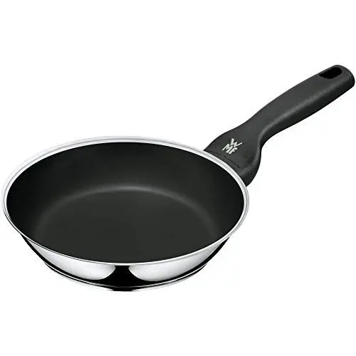 Produktbild: WMF Ceradur Profi Bratpfanne Induktion 20 cm, Cromargan Edelstahl beschichtet, Keramikbeschichtung, Kunststoffgriff, Keramikpfanne