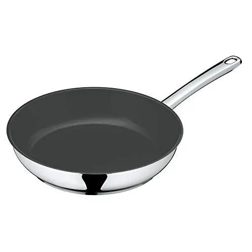 Produktbild: WMF Devil Bratpfanne 24 cm, Cromargan Edelstahl beschichtet, Induktion, Keramikbeschichtung, Edelstahlgriff, backofenfest