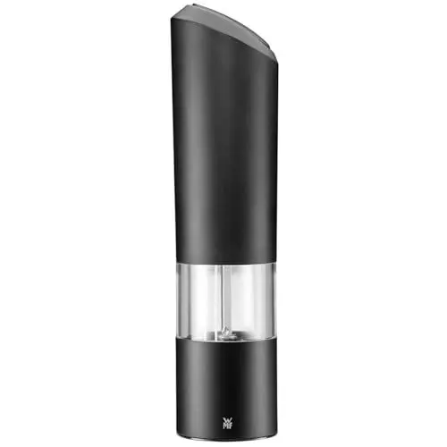 Produktbild: WMF Elektrische Mühle 21 cm, Salz- und Pfeffermühle elektrisch unbefüllt, Kunststoff, Keramikmahlwerk schwarz