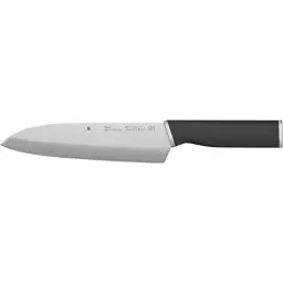 Produktbild: WMF Kineo Santoku Messer 31 cm, Messer asiatischer Art, Made in Germany, Sushi Messer Küche, scharf, Performance Cut, Kinetisches Design, Spezialklingenstahl, Klinge 18 cm