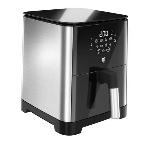 Produktbild: WMF Multi Taste Heißluftfritteuse, Airfryer, 1550 W, 4,6l für 2-4 Personen, gesundes Frittieren, Dörren, Grillen, Heissluftfriteuse mit 8 Programmen, 4,6 LIter Air Fryer, schwarz