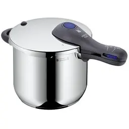 Produktbild: WMF Perfect Plus Schnellkochtopf Induktion 6,5l, Dampfkochtopf, Cromargan Edelstahl poliert, 2 Kochstufen, Einhand-Kochstufenregler