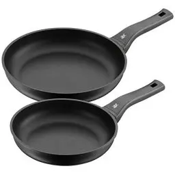 Produktbild: WMF PermaDur Excellent Pfannenset Induktion 2-teilig, Bratpfanne 28 + 24 cm, Aluminium beschichtet, Kunststoffgriff mit Flammschutz