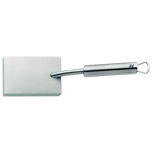 Produktbild: WMF Profi Plus Fleischklopfer 31 cm, Fleischplattierer, Schnitzelklopfer, Fleischhammer, Cromargan Edelstahl teilmattiert, Plattiereisen spülmaschinengeeignet