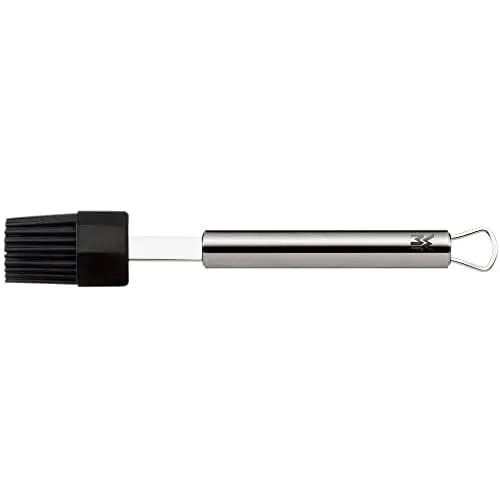Produktbild: WMF Profi Plus Silikon-Backpinsel 20 cm, Cromargan Edelstahl, teilmattiert, Silikonborsten, Marinadenpinsel, spülmaschinengeeignet, hitzebeständig bis 200°C