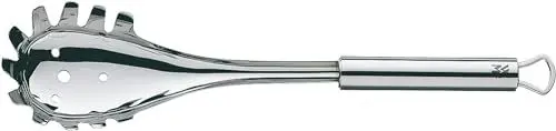 Produktbild: WMF Profi Plus Spaghettilöffel 32 cm, Nudellöffel Cromargan Edelstahl teilmattiert, ideal als Nudelzange und Spaghettizange, spülmaschinengeeignet