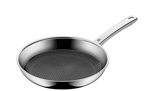 Produktbild: WMF Profi Resist Bratpfanne Induktion 24 cm, Mehrschichtmaterial beschichtet, Pfanne kratzfest, Wabenstruktur, Edelstahlgriff, backofenfest