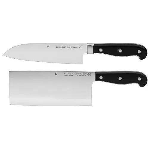Produktbild: WMF Spitzenklasse Plus Asia Messerset 2teilig, Made in Germany, 2 Messer geschmiedet, Performance Cut, Spezialklingenstahl