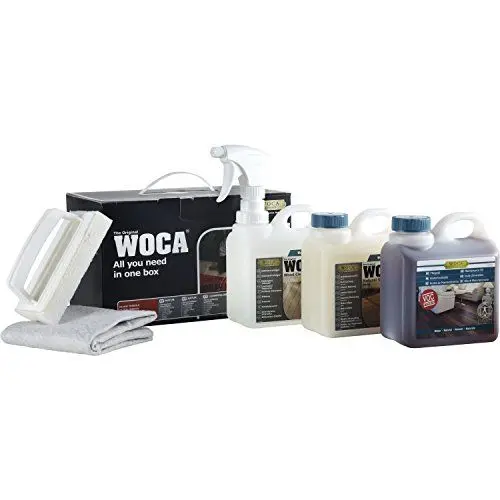 Produktbild: WOCA Pflegebox mit Pflegeöl, natur, 699962-N