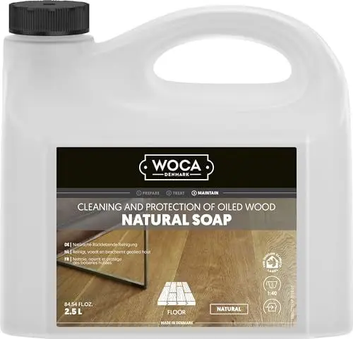 Produktbild: WOCA 511025A Holzbodenseife Natur 2,5 Liter