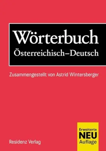Produktbild: Wörterbuch Österreichisch-Deutsch