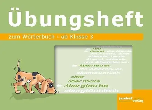 Produktbild: Wörterbuch Übungsheft: ab Klasse 3