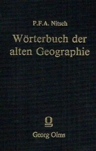 Produktbild: Wörterbuch der alten Geographie