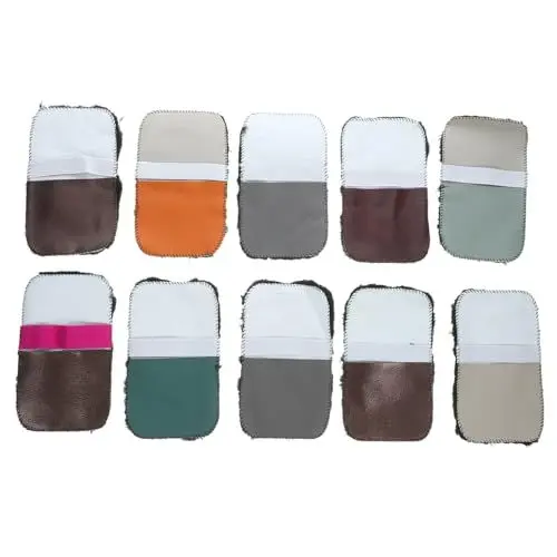 Produktbild: WOFASHPURET 10 Stücke Schuhe Polieren Handschuhe Imitation Wolle Reiniger Für Schuhe Weiche Reinigungsbürste Schuh Set Zufällige Farbe