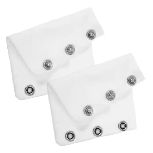 Produktbild: WOFASHPURET 1 Paar Strampler Verlängerung, Body Druckknopf Verlängerung, Bodyverlängerung, Bio Baumwolle Jumpsuits Verlängerung Säuglings Säuglingsspielanzug Verlängerung 10.5 x 8 cm