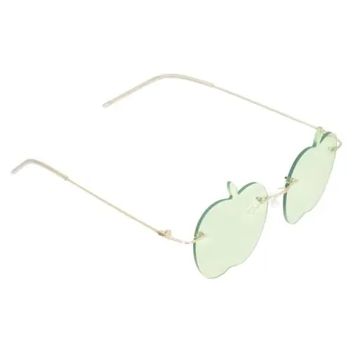 Produktbild: WOFASHPURET Randlose Sonnenbrillen Lights Es Damen Unregelmäßige Form Brille Für Frauen Männer Stilvolles Party-accessoire