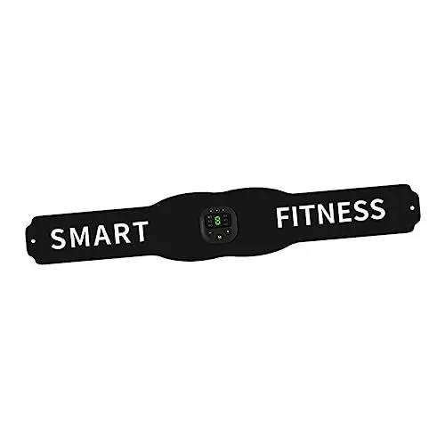 Produktbild: WOFASHPURET 1 Satz Fitness-Hüftgurt fitnessband fitnessbänder elektrischer bauchtrainer Bauchmuskelband trainingsband fitnessgeräte für zuhause smartes Fitnessgerät Bauchtrainingsgürtel Black
