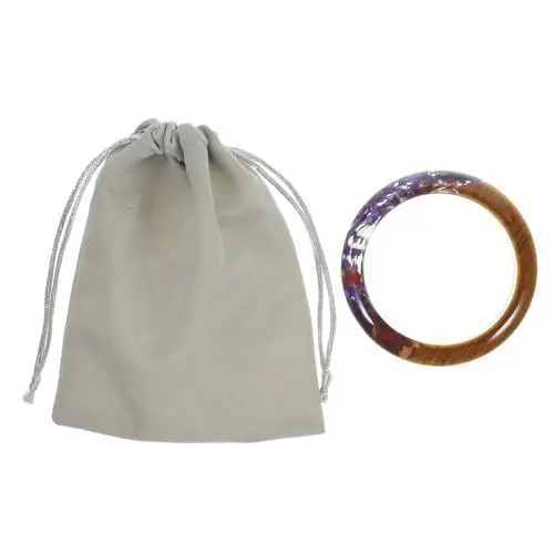 Produktbild: WOFASHPURET 1stk Getrockneter Blütenbarren Armband Schmuck Armreifen Für Damen Jade-armband Freundschaftsarmbänder Damen Armband Für Frauen Armband Aus Getrockneten Blumen