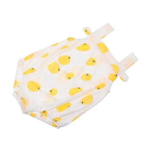 Produktbild: WOFASHPURET 1stück Neugeborenen Kleidungsstück Mit Trägern Bequeme Sommerkleidung Baumwoll-overall Mit Süßem Muster Für Jungen Und Mädchen Für Schlafen Und Spielen