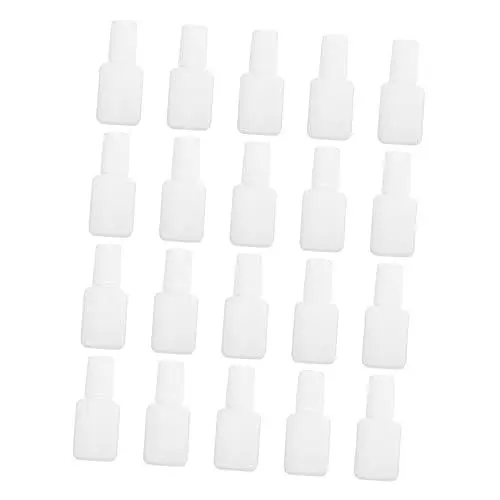 Produktbild: WOFASHPURET 20 Ml Nagellackbehälter Mit Pinsel Zur Aufbewahrung Von Gel-nagellack Zu Hause Oder Im Nagelstudio
