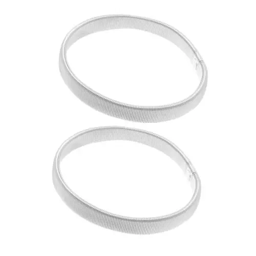 Produktbild: WOFASHPURET 2 Stücke Herren Dehnbares Metallarmband Für Männer Armreif Im Rüstungsstil