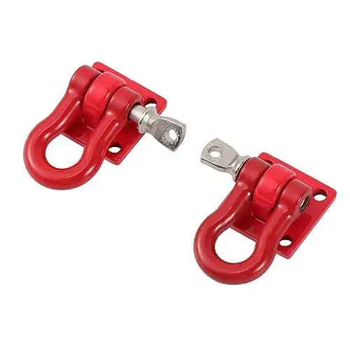 Produktbild: WOFASHPURET 2st Abschlepphaken Abschleppstange Haken Schleppen Universeller Ring Klettern Autoschale D90
