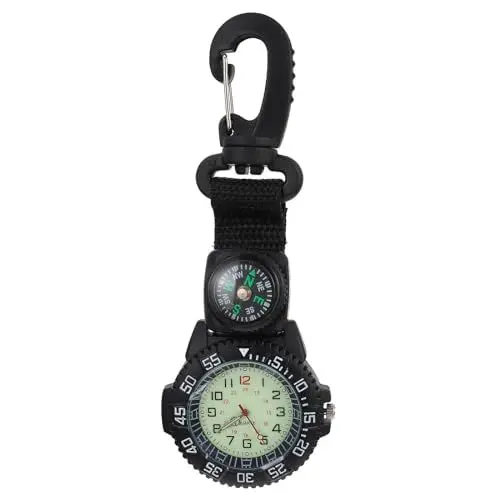 Produktbild: WOFASHPURET Clip-Taschenuhr -Taschenuhr Sport-Wanderuhren Taschenuhr Für Herren Lanyard-Uhr Schwarz Ultraleicht Digital Für Feld- Und Arbeitsärzte Krankenschwestern