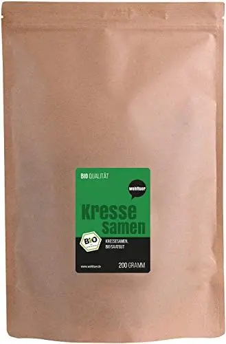 Produktbild: Wohltuer Bio Kresse Samen, 200 g