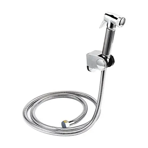 Produktbild: Wohnmobil Duschkopf Kit, wassersparender Hochdruck-Duschkopf mit wasserdichter Kupfer-campingdusche mit 1,5 m Schlauch und Halterung für Wohnwagen Yacht Camper