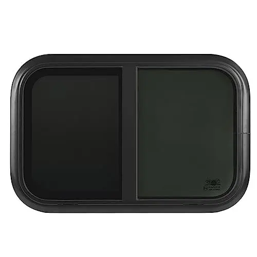 Produktbild: Doact Wohnmobil-Schiebefenster, Bewegliches Moskitonetz, Sichtschutzfenster, beständig, Robust, für Anhänger (Für Wandstärken: 31 bis 36 mm)