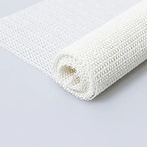 Produktbild: wohomuke Antirutschmatte Antirutschunterlage Rutschschutz Zuschneidbar Universal für Teppiche (Weiß,60x180cm)