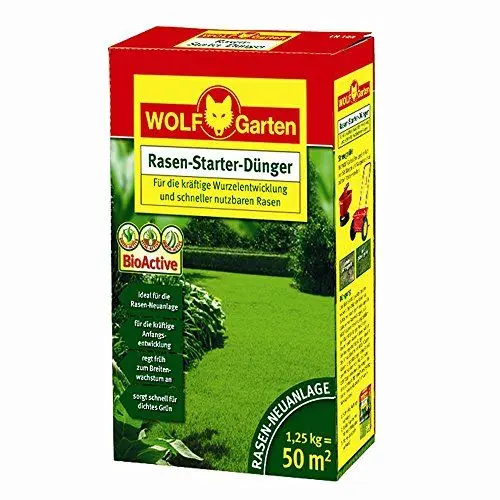 Produktbild: WOLF Garten WOLF-Garten - Rasen-Starter-Dünger LH 50·· 3833020