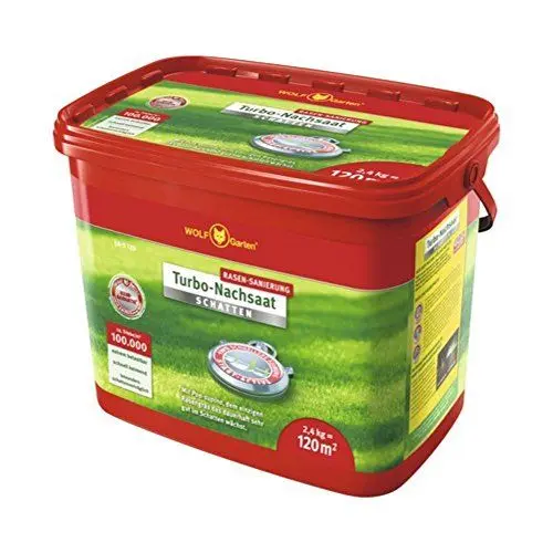 Produktbild: WOLF Garten WOLF Garten WOLF-Garten Turbo-Nachsaat Schatten 3826122 LR-S 120, ROT