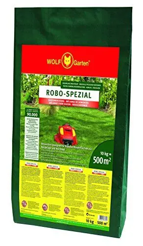 Produktbild: WOLF Garten WOLF Garten WOLF-Garten - Saatgut, RO-SA 500 Robo-Spezial Rasenmischung für 500 m², 3827075, beige
