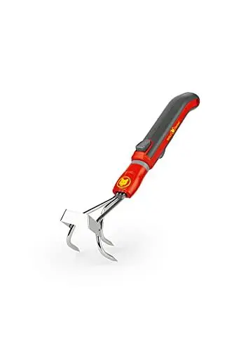 Produktbild: WOLF Garten - multi-star Minis Jätegrubber inkl. Stiel LB-M /ZM 015·· Arbeitsbreite: 7cm·· 71AIE002650, Rot