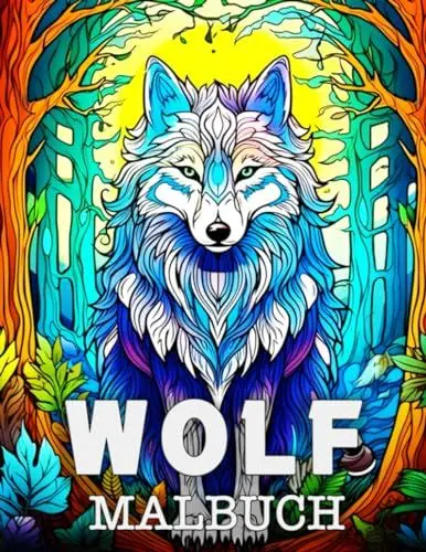 Produktbild: Wolf Malbuch: Schöne Bilder zum Ausmalen und Entspannen