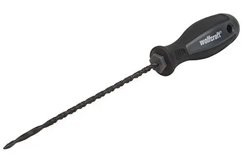 Produktbild: wolfcraft Bohrsäge - 4031000 - Für kleine Aussparungen und Freiformen in Gipskarton - Bohrspitze zum leichten Eintauchen - 2-Komponenten-Griff