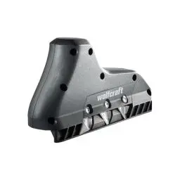 Produktbild: wolfcraft 3-fach Kantenhobel 4009000 – Trockenbau Hobel mit Dreifachklinge zum Anschrägen von Kanten bei Gipskarton – Für die Plattenstärken 9,5 & 12,5mm