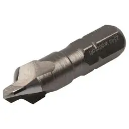 Produktbild: wolfcraft Bohrsenker, Sechskant-Schaft Ø 3-8 mm I 2546000 I 2-in-1-Funktion zur Vorbereitung von Verschraubungen in Holz und Kunststoff
