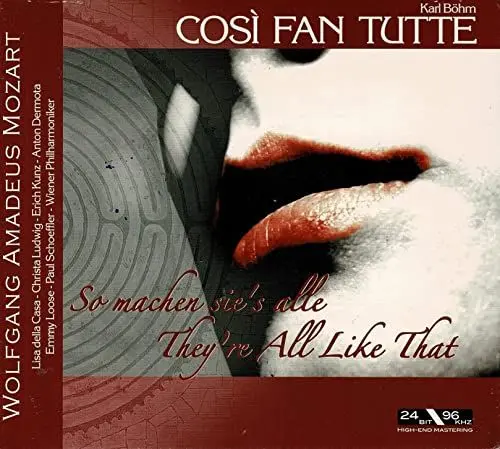 Produktbild: Wolfgang Amadeus Mozart - Cosi Fan Tutte