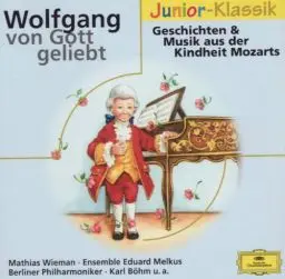 Produktbild: Wolfgang von Gott geliebt, 1 Audio-CD: Geschichten & Musik aus der Kindheit Mozarts. Mit den Berliner Philharmonkern. ADD