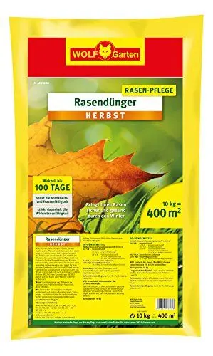 Produktbild: WOLF-Garten - Rasen-Herbst-Dünger LK-MU 400·· 3835040, Gelb