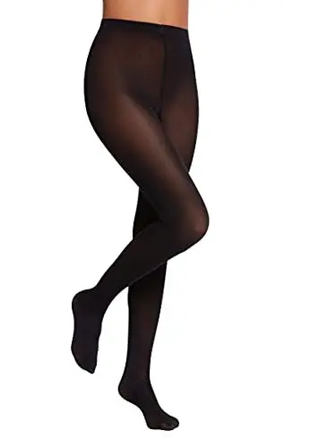 Produktbild: Wolford Damen Satin Opaque 50 Strumpfhose, 50 DEN, Schwarz (Black 7005), Medium