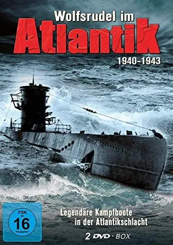 Produktbild: Wolfsrudel im Atlantik - Deutsche U-Boote im 2. Weltkrieg - Das Boot - (2 DVD Schuber)