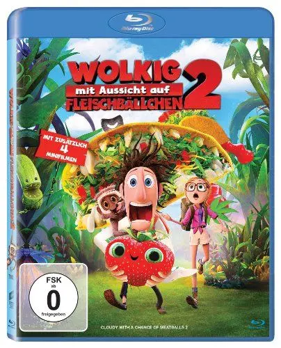Produktbild: Wolkig mit Aussicht auf Fleischbällchen 2 (Blu-ray)