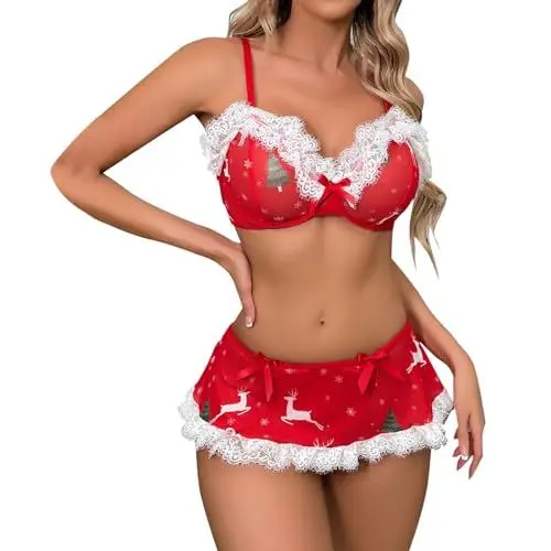 Produktbild: Wolle Sale Schlafanzug Damen sexy unterwäsche für Strumpfhose 10 den Faltenrock kariert die in schwarz Tanga sexy Damen in unterwäsche Cyber Monday Angebote