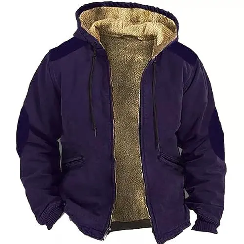 Produktbild: Wollmantel Herren Winter Herren Jacke Sommer Multifunktionsjacke Herren 3 In 1 Winter Jacken Für Herren Mantel Mit Kapuze Herren Herren Parka Übergang Thermo Jacke Men'S Fashion Sale