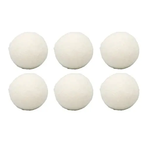 Produktbild: Wolltrocknerbälle, Weichspülerbälle, 6er-Beutel Verpackt für Kleidung (6cm)