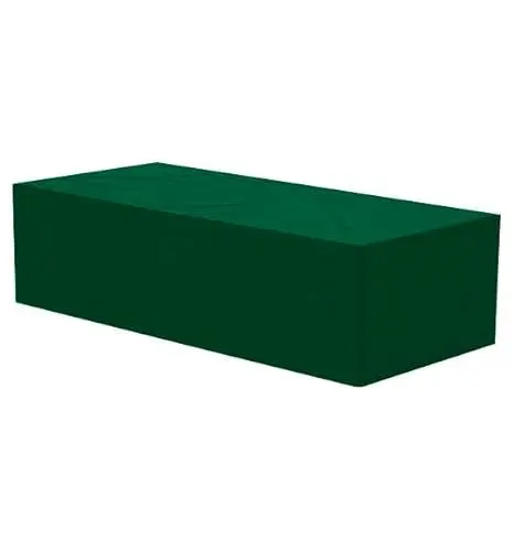 Produktbild: WOLTU Schutzhülle Gartenliege Sonnenliege, 218x77x55 cm, Abdeckung für Gartenmöbel, Abdeckhaube aus PE, Plane UV-Beständig wasserabweisend Winterfest reißfest, Grün